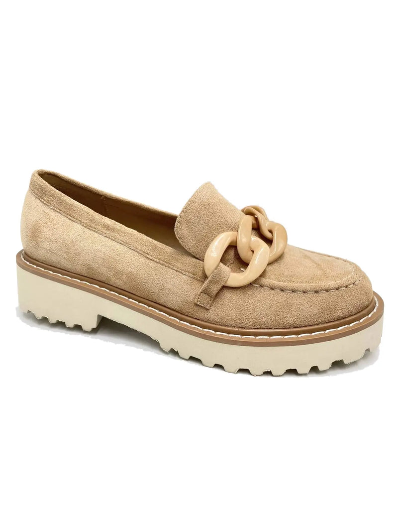 Taupe Mora Loafers