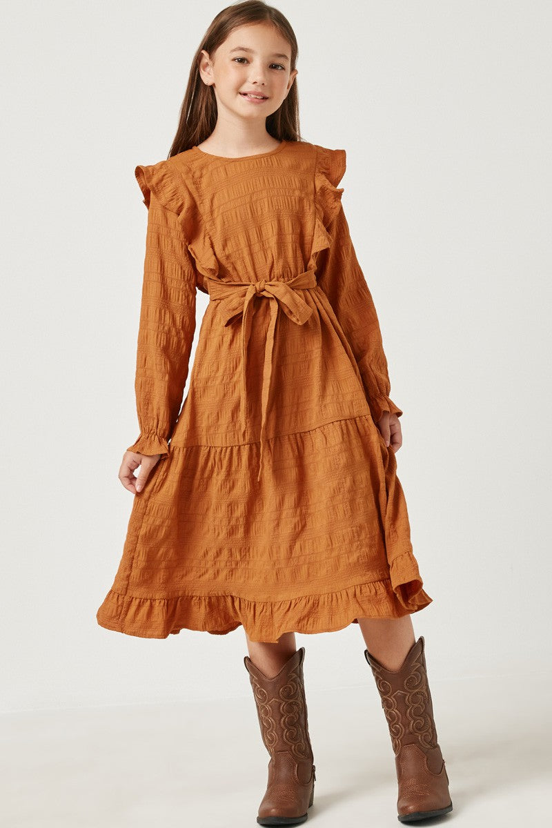 Butterscotch Prairie Dress